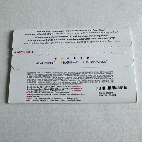 *Retired* Color Street: She’s a Trooper | Dark Green Military Fall Winter Chic - Picture 4 of 14